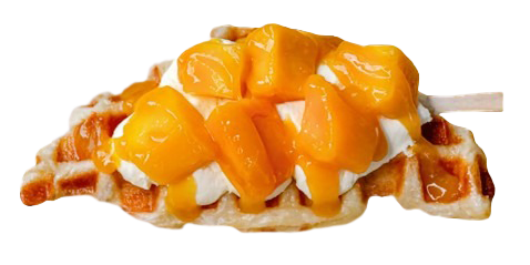 Mango Croffles