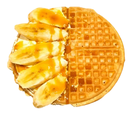 Banoffee Waffle                                                           