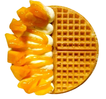 Mango Waffle